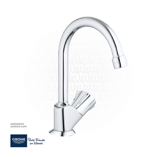 [GR20393001] GROHE Costa L, pillar tap with sw.tube spout 20393001