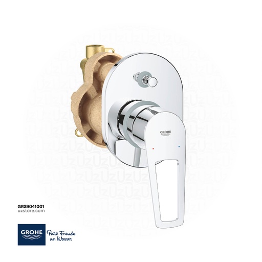 [GR29041001] GROHE BauLoop Single-lever bath mixer 1/2" , 29041001 , chrome