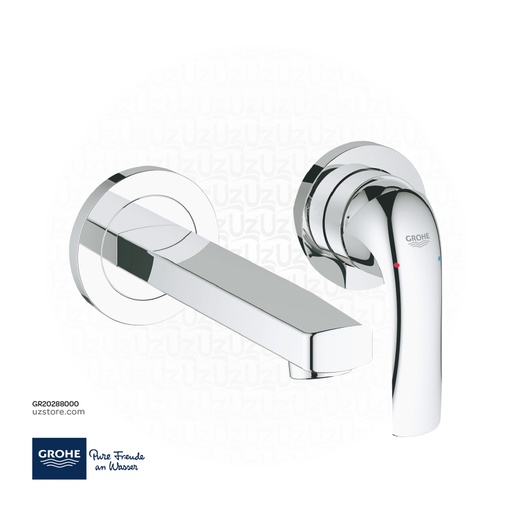[GR20288000] GROHE BauCurve 2-hole basin mixer , 20288000 , chrome