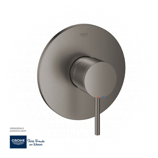 [GR24065AL3] GROHE Atrio Single-lever shower mixer , 24065AL3 , brushed hard graphite