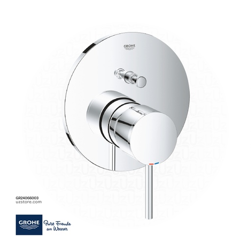 [GR24066003] GROHE Atrio Single-lever mixer with 2-way diverter , 24066003 , chrome