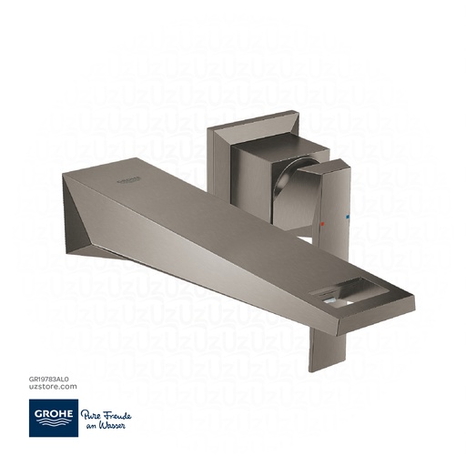 [GR19783AL0] GROHE Allure Brilliant 2-hole basin mixer
M-Size , 19783AL0 , brushed hard graphite