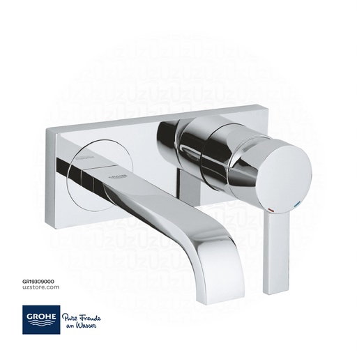 [GR19309000] GROHE Allure 2-h basin m wall mtd, 180mm spout 19309000