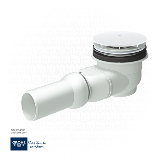 [GR49534SH0] جروهي Universal shower trays waste, horizont 49534SH0