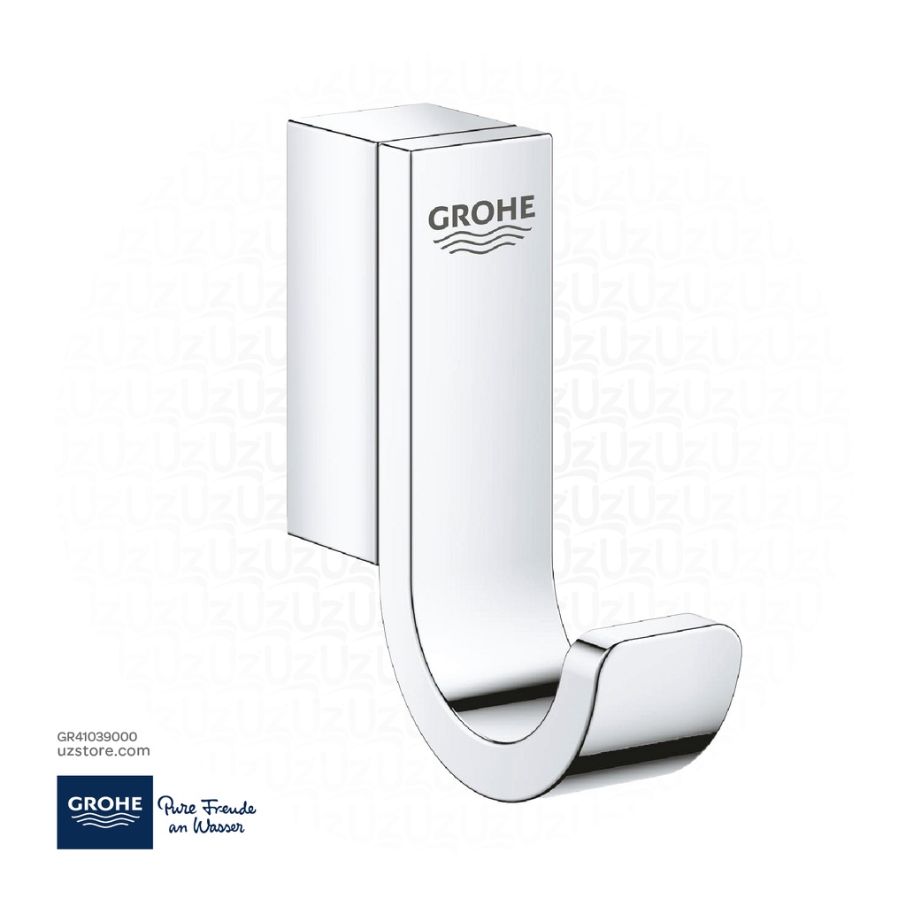 GROHE Selection Single robe hook , 41039000 , chrome | UZ Store
