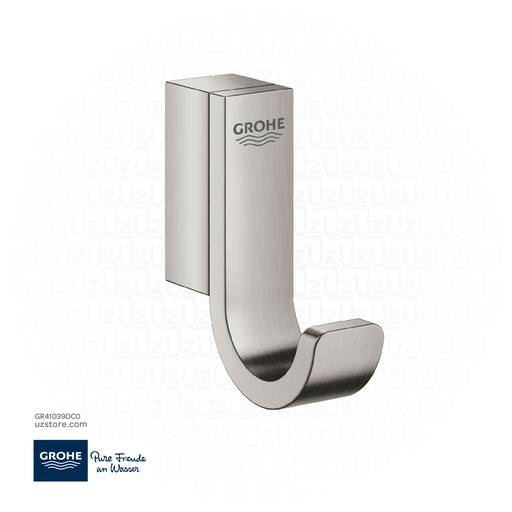 [GR41039DC0] GROHE Selection Single robe hook , 41039DC0 , supersteel