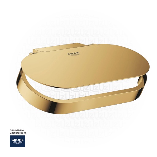[GR41069GL0] GROHE Selection Toilet Paper Holder w/cover 41069GL0