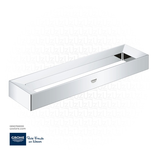 [GR40766000] GROHE Selection Cube Towel ring , 40766000 , chrome
