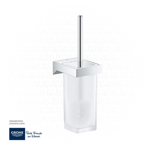 [GR40857000] GROHE Selection Cube Toilet brush set , 40857000 , chrome