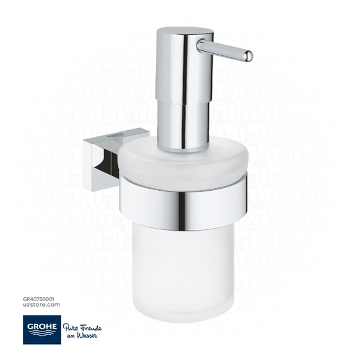 [GR40756001] GROHE Essentials Cube Soap dispenser with holder , 40756001 , chrome