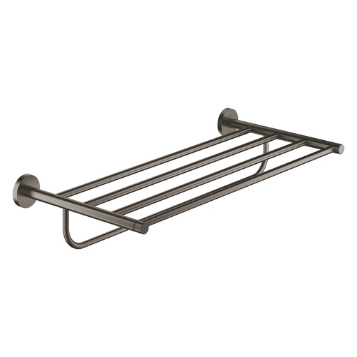 [GR40800AL1] GROHE Essentials Multi bath towel rack , 40800AL1 , brushed hard graphite