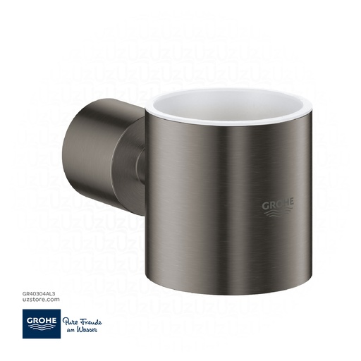[GR40304AL3] GROHE Atrio Holder , 40304AL3 , brushed hard graphite