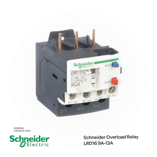 [DSCR16A] Schneider Overload Relay LRD16 9A-13A