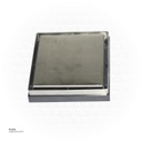 Drainex Stainless Steel 304 GARDE RECESSED FLOOR DRAIN GRATING & FRAME 130 X 130 MM WITH ABS BODY 4" OUTLET DZ S34 13 RCS