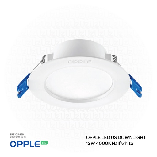 [EP230U-12H] أوبل إضاءة ليد سقفية غاطسة 12 واط، 4000 كلفن لون أبيض مصفر طبيعي
OPPLE RC-US R150