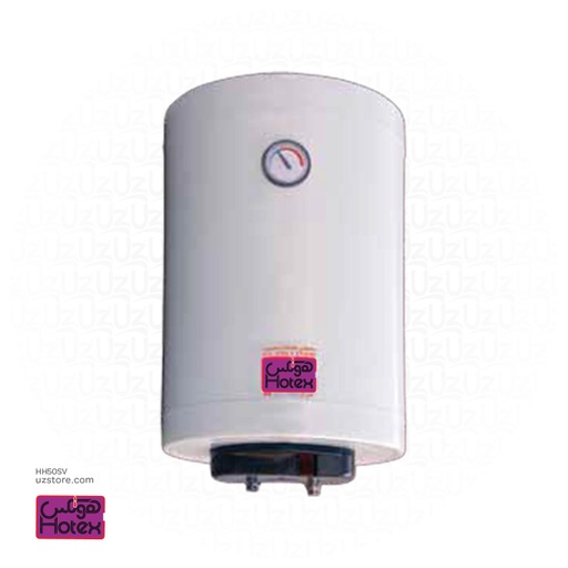 [HH50SV] سخان مياة هوتكس (عُمان ) مغطى بطبقة زجاجية بلاس50لتر عمودي  : 1.5KW 400 ,D ,H625