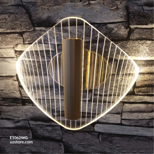 [E1062WG] Indoor Wall Light DT-24 epistar Led 6W TRI