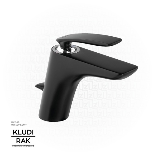 [MX1386] KLUDI RAK Balance single lever bidet mixer DN 10 (Black Matt/chrome) RAK522168775