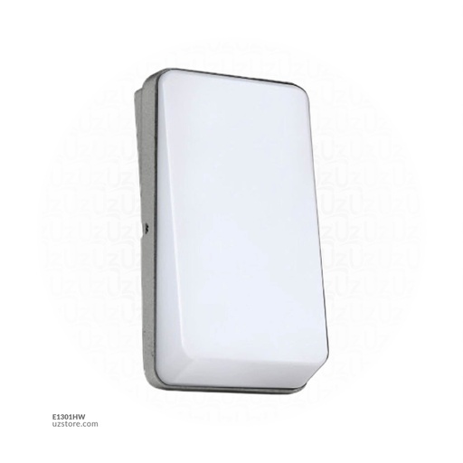 [E1301HWD] LED Outdoor Wall LIGHT AB-128 Daylight SILVER