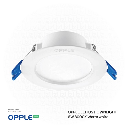 [EP230U-6W] OPPLE LED US Down Light  RC-US-R85 6W , 3000K Warm White, 541003071900
