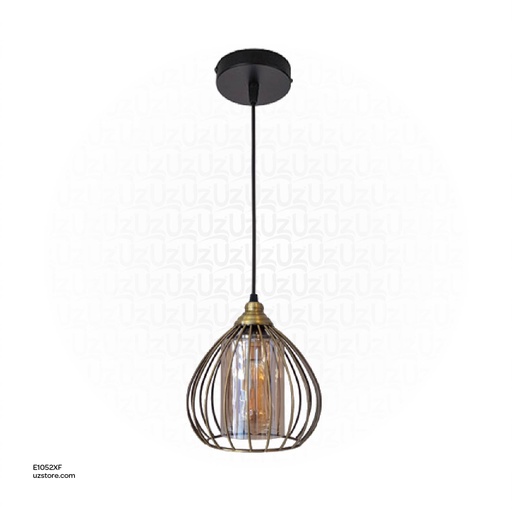 [E1052XF] Single Pendant Light E27 8196/1