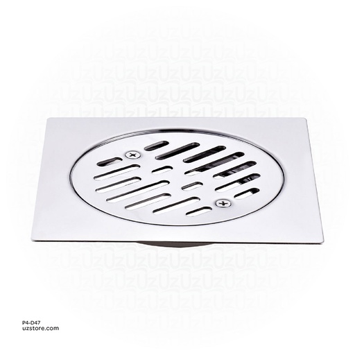 [P4-D47] Drainex Stainless Steel 304 Grade Floor drain DZ-S34-20-MR 6'' Out