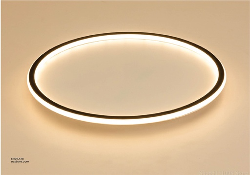 [E1101LATB] مصباح سقف LED A-95黑 500mm