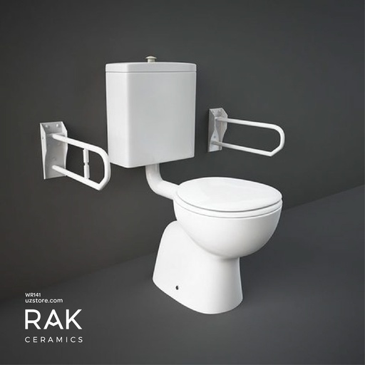 [WR141] RAK Ceramic BELLA DISABLED WATER CLOSET SET S-TRAP 52CM  BL13AWHA-BL16AWHA-OA05AWHA-FS57-FS96CON