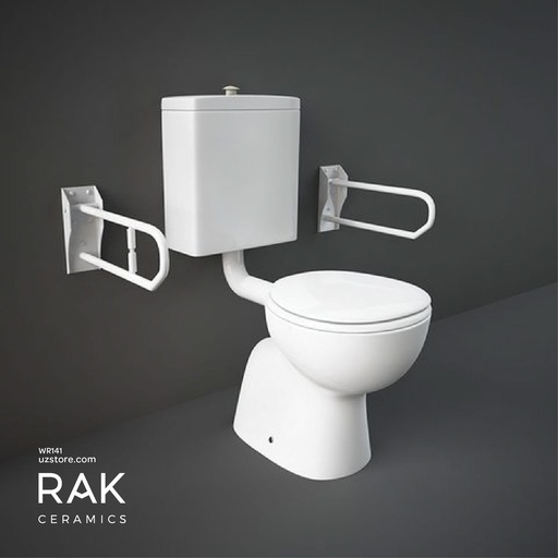 [WR141] RAK Ceramic BELLA DISABLED WATER CLOSET SET S-TRAP 52CM