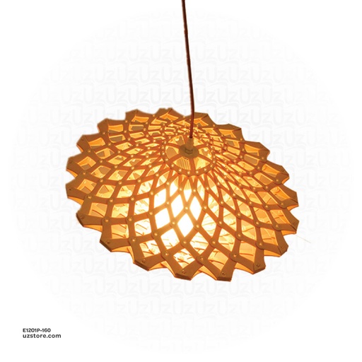 [E1201P-160] Pendant Wood Light 160mm OGS-WL15 (P)