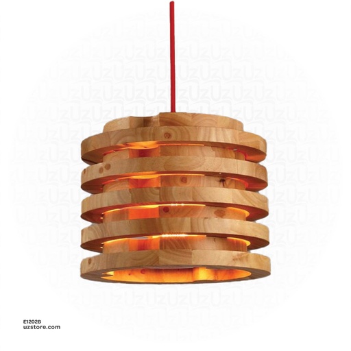 [E1202B] Pendant Wood Light  OGS-WL23 (P)