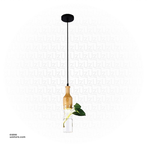 [E1201D] Pendant Wood Light  OGS-WL43 (P)