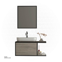 [WC218] WashBasin Cabinet With Mirror  KZA-2142080  80*50*36 CM