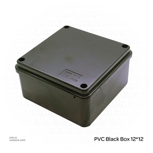 [E161-12] PVC Black Box 12*12