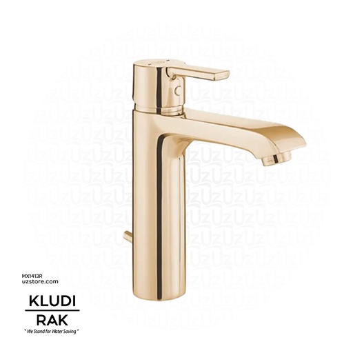 [MX1413R] KLUDI RAK Passion Single Lever XL Basin Mixer,
Rose Gold RAK13060.03RG1