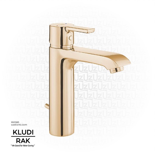 [MX1413R] KLUDI RAK Passion Single Lever XL Basin Mixer,
Rose Gold RAK13060.03RG1