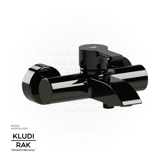 [MX1398] KLUDI RAK Passion Single Lever Bath and Shower Mixer, 
Black RAK13012EG.BK1