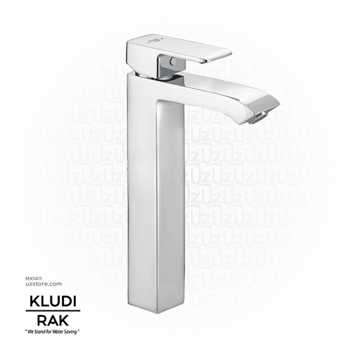 [MX1411] KLUDI RAK PROFILE STAR  Single Lever high-raised XL basin mixer RAK14161