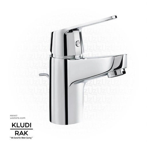 [MX1417] KLUDI RAK Peak Single Lever Basin Mixer DN 15,
 RAK18000