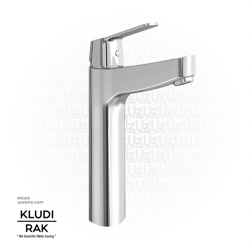 [MX1419] KLUDI RAK PEAK  Single Lever high-raised XL basin mixer RAK18061