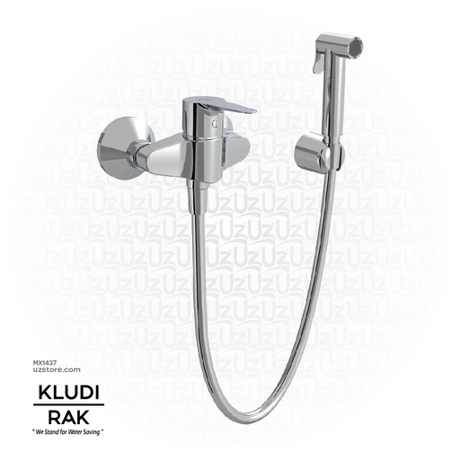 [MX1437] KLUDI RAK ABS shattaf with single lever shattaf mixer RAK3200703 