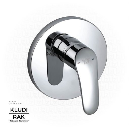 [MX1439] KLUDI RAK PEARL  Concealed single lever shower mixer, trim set RAK17079