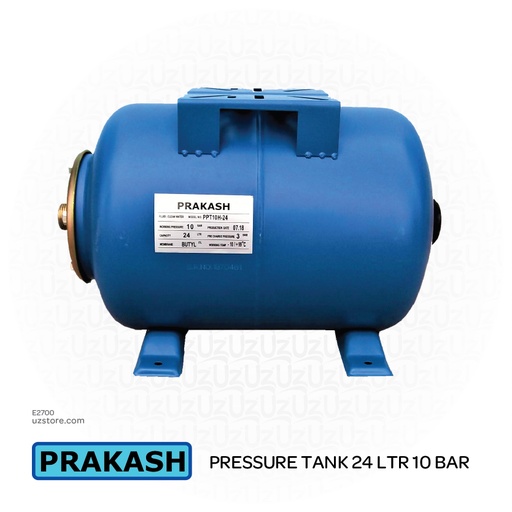 [E2700] PRAKASH PRESSURE TANK 24 LTR 10 BAR -PPT10H-24