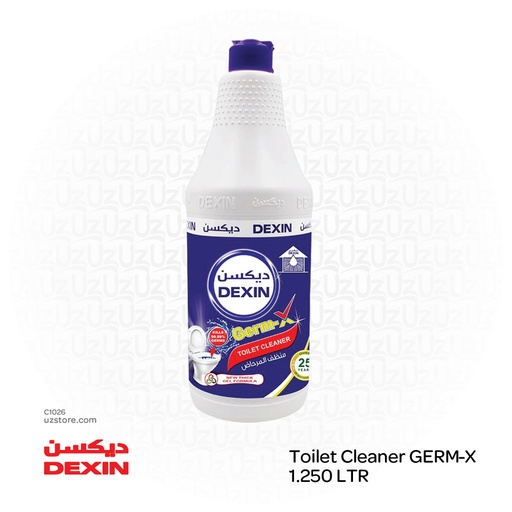 [C1026] DEXIN Toilet Cleaner GERM-X  1.250 LTR