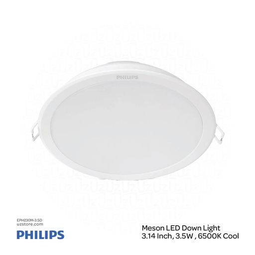 [EPH230M-3.5D] PHILIPS 59441 Meson LED Down Light 3.14 Inch, 3.5W , 6500K Cool DayLight 915005745501/