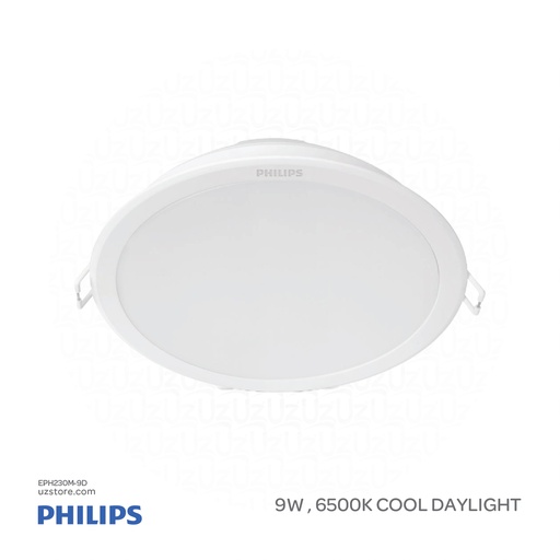 [EPH230M-9D] PHILIPS Meson LED Down Light 4.13 Inch,59449 105 9W , 6500K Cool DayLight 915005747001