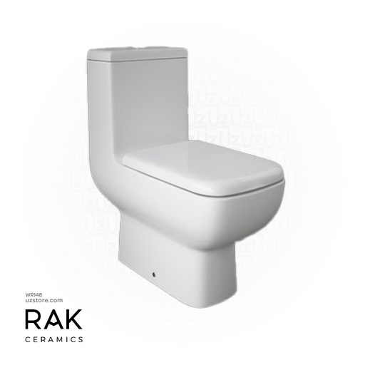 [WR148] RAK Ceramic Florence Syphonic WC 240MM with Sost seat cover MP28AWHA+ MP05SCQRAWHA