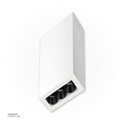 [E1302SAW] مصباح تركيز جبس أبيض 6.6 واط LED 210066