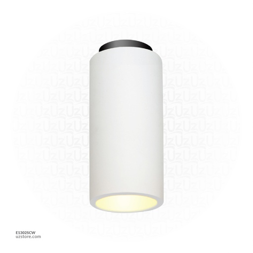 [E1302SCW] مصباح تركيز جبس أبيض  GU10 210200