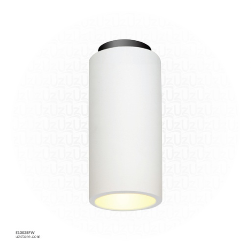 [E1302SFW] White Gypsum Downlight GU10 210199